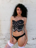BLACK PIERCED CORSET ARCHIVE