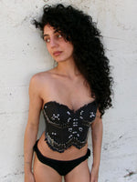 BLACK PIERCED CORSET ARCHIVE