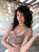 BROWN AND GREEN OYSTER BRA ARCHIVE