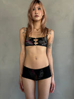 Black Scrap Bikini Bottom