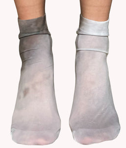 Oyster ankle socks
