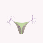 sherbet green thong bikini bottom