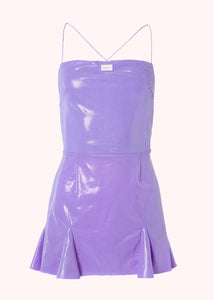 purple sparkly summer dress