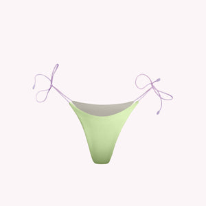 sherbet green thong bikini bottom