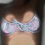 Melting underwire bikini top
